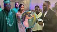 Ernest Ofori Sarpong: Kennedy Osei splashes cash at plush wedding reception of businessman's son