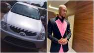 Generous young man makes mum happy after buying her a new car; Netizens impressed