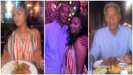 "Father-daughter moment" - Young lady sparks reactions after taking her father on a date