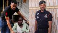 Kind policeman who fixed traffic lights donates wheelchair to 55-year-old physically challenged woman