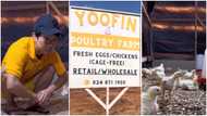 Japanese man gearing up to open restaurant in GH shows off Twi accent; folks react to video