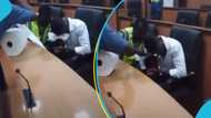 KNUST: Aspirant weeps bitterly after losing SRC presidential election, video of campaign members consoling him goes viral