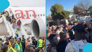 Second batch of Ghanaian evacuees from SA gather at the Embassy