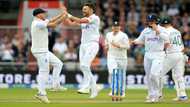 Anderson strikes before Crawley and Bairstow hold firm against South Africa