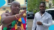 Appiah Stadium attends Adwenpahene's funeral, looks sober as he mourns his late friend