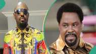 Jim Iyke recounts experience with TB Joshua, other men of God: "I'll never be desperate in my life