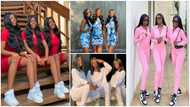 Pretty triplets going viral as models explain why they wear the same outfits daily