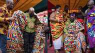 President Nana Akufo-Addo honoured with a stool name by chiefs in Bono Region