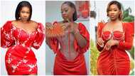 Go and cover yourself - Lady rebukes Shugatiti for showing her bare chest on VGMA23 red carpet, video drops