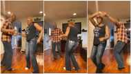 Single dad of 2 dances in joy after marrying woman who has been trying to have kids for 10 years