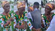 Video of old lady's energetic dance to Gyakie's song at her grandson's wedding warms hearts