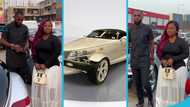 Rev Obofour and his wife flaunt an over GH¢500k 2001 Chrysler Prowler, videos trend