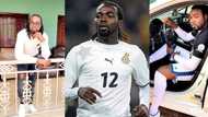 Enter into ex-Black Stars striker Prince Tagoe's powerful mansion and see his expensive cars (Photos)