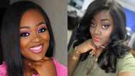 Asieduwaa Akumia,: Photos of Jackie Appiah's look-alike who is a presenter at Metro TV pop up