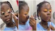 8-year-old girl impresses netizens with amazing makeup skills in trending video: "How talent is built"