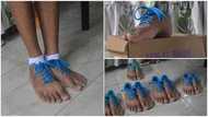 I Can Walk on Broken Bottles with it: Mixed Reactions as Pictures of Human-feet Shoes Surface on Social Media