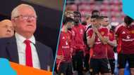 Sir Alex Ferguson's crushed reaction to Man United's UEL final defeat spotted