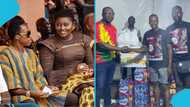 Eyewitness shares photo evidence of items Afua Asantewaa received from Dr Bawumia