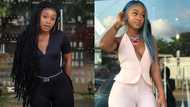 Efia Odo flaunts young dad to the world; the resemblance is amazing