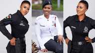 Ghana's most beautiful policewoman drops stunning photos on social media