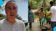 Reza Afshar: Obroni restores water supply to Ghanaian village after residents drank muddy water for years