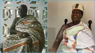 Asantehene: Beautiful effigy of Opoku Ware II at Manhyia Palace Museum, photos awe many