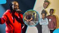 Daddy Lumba's older children return from abroad to Ghana to mourn their father after his demise, video