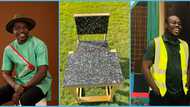 Ghanaian man converts plastic waste to school desks for students in rural areas