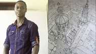Meet talented JHS teacher in Takoradi who is an expert at beautiful but complex artworks