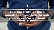 100 fun truth questions to text a crush or a friend