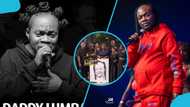Daddy Lumba's family receives his special birthday live painting gift after his demise, video