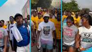 2024 Ghana election: Ras Nene organises a peace walk, peeps blast ladies' mini outfits, videos