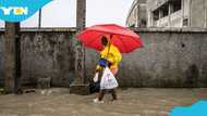 Ghana weather alert: GMet lists areas to experience rain and thunderstorms this afternoon, August 25