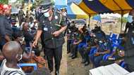 Sad photos drop as IGP visits family of young policeman killed in Korle-Bu Bullion van robbery