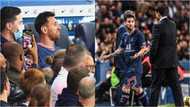 Lionel Messi snubs Pochettino handshake after being subbed off during PSG clash