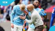 Haaland and Guardiola split over Man City reaction after Arsenal’s title win