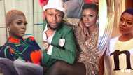 Yummy - Kalybos shouts as Ahoufe Patri drops bedroom photos wearing lingerie
