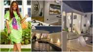 Jackie Appiah trends on Twitter after video of her mighty Trasacco mansion with posh facilities popped Up