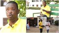 Meet Afari Duodu: The blind final-year student at the University of Ghana who uses Facebook, YouTube