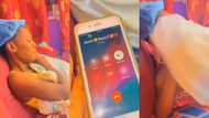 Ghanaian lady weeps as boyfriend she calls 'World Best' breaks her heart in video