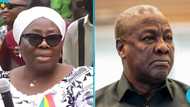 Atta Mills' sister makes a special appeal to President Mahama: "Refurbish my brother's library"