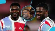 Thomas Partey Flaunts New Hairstyle After Visiting Celebrity Barber in London: Video