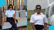 Hamida Fuseini: Lady earns multiple pilot licenses, family excited to see her in uniform