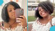US citizen celebrates relocating to Ghana, shows off her apartment, video evokes joy