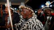 Thousands gather to fete South Africa's new Zulu king