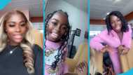 Island's cute voice in Jet2Holidays trend with her mother Fella Makafui, grandma and friend melts hearts