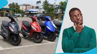 Motorbike scooters in Ghana and their estimated prices across different models