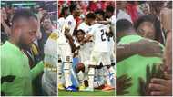 Ghana Vs Korea: Jordan Ayew Close To Tears As He Walks Into The Stands To Hug His Wife; Video Sparks Reaction