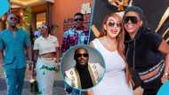Zari, Luis and other Young, Famous and African cast members stand with Annie amid divorce saga with 2Baba
