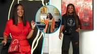 Jackie Appiah wishes her fans Happy Independence Day while slaying in cargo pants and trench coat